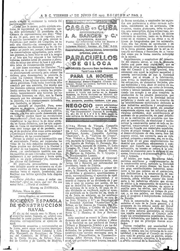 ABC MADRID 01-06-1917 página 7