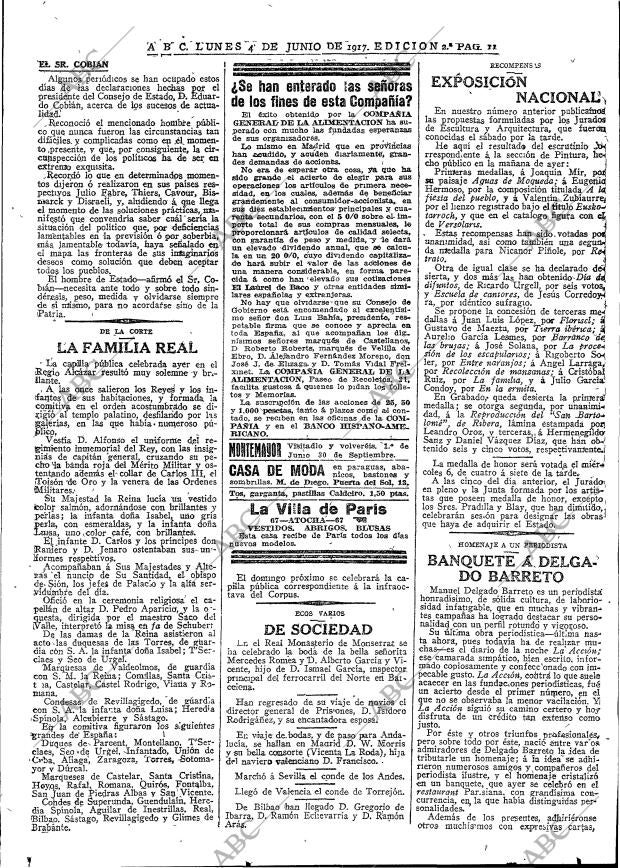 ABC MADRID 04-06-1917 página 11