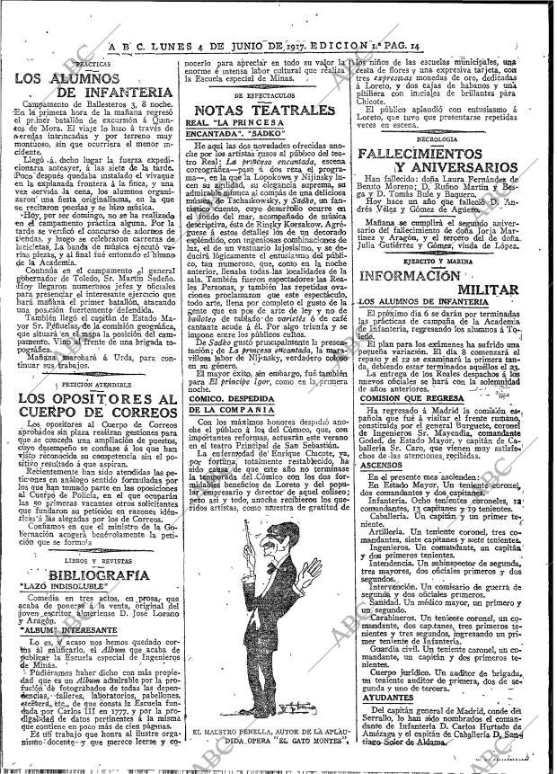 ABC MADRID 04-06-1917 página 14