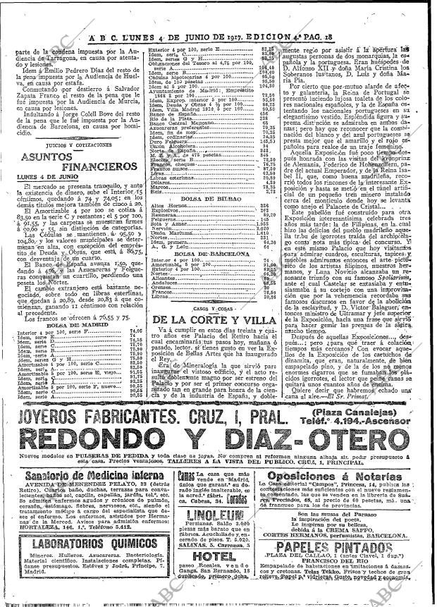 ABC MADRID 04-06-1917 página 18