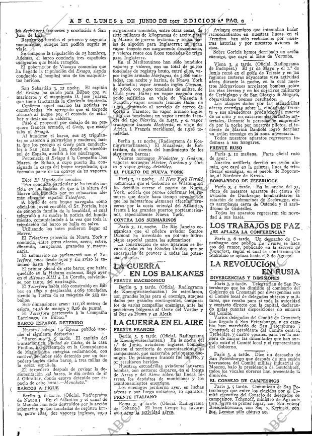 ABC MADRID 04-06-1917 página 9