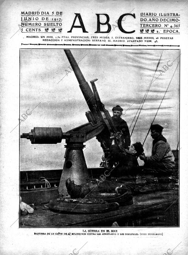 ABC MADRID 05-06-1917 página 1