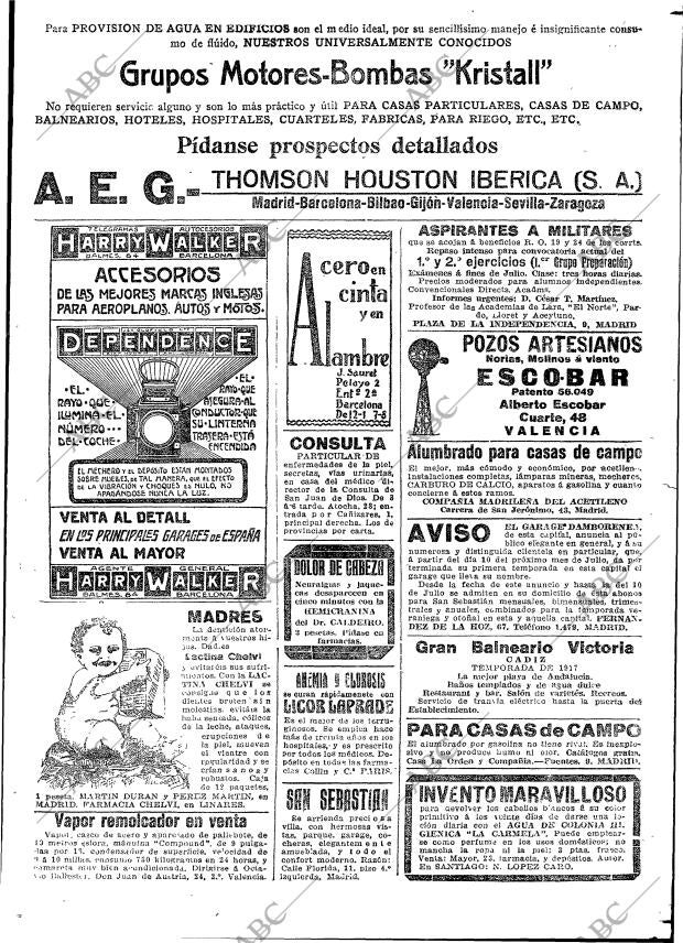 ABC MADRID 29-06-1917 página 17