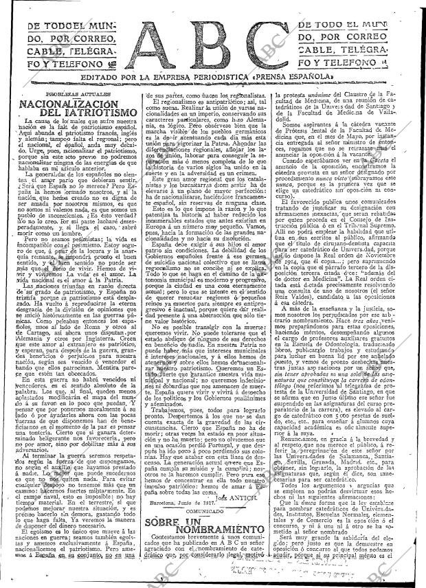 ABC MADRID 30-06-1917 página 5