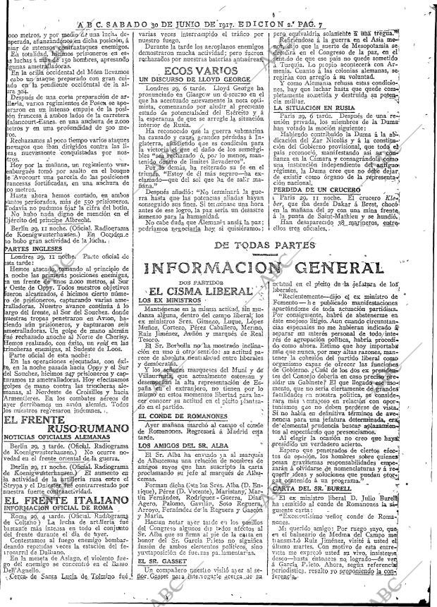 ABC MADRID 30-06-1917 página 7