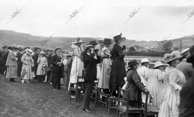 En el hipódromo de san Sebastián - foto la Informacion -fecha Aproximada