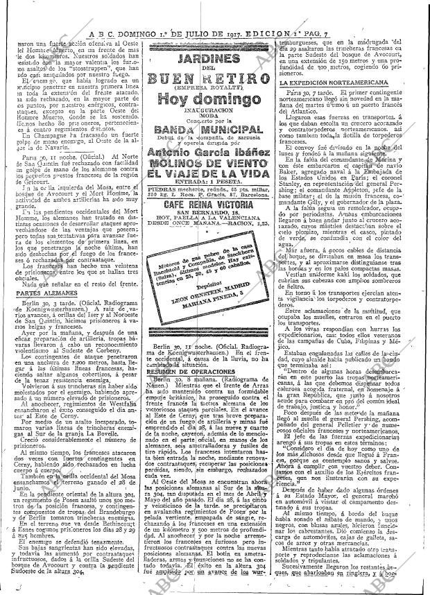 ABC MADRID 01-07-1917 página 7