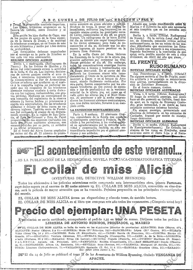 ABC MADRID 02-07-1917 página 8