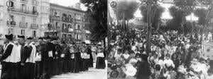 La fiesta de san Fermín en Pamplona - Procesión - foto R. Martin Dcha: fiesta...