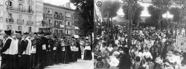 La fiesta de san Fermín en Pamplona - Procesión - foto R. Martin Dcha: fiesta...