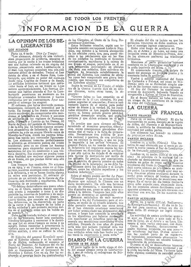 ABC MADRID 13-07-1917 página 7