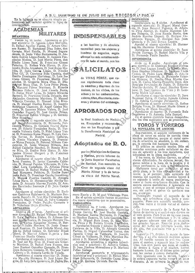 ABC MADRID 15-07-1917 página 12