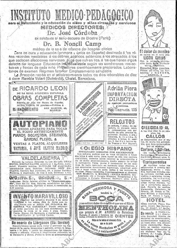 ABC MADRID 15-07-1917 página 16