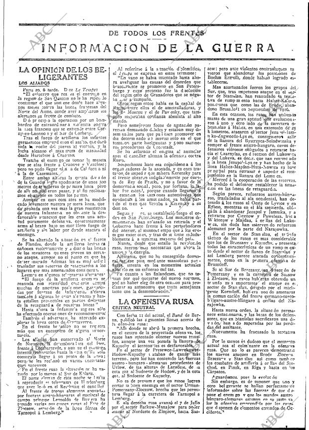 ABC MADRID 21-07-1917 página 5