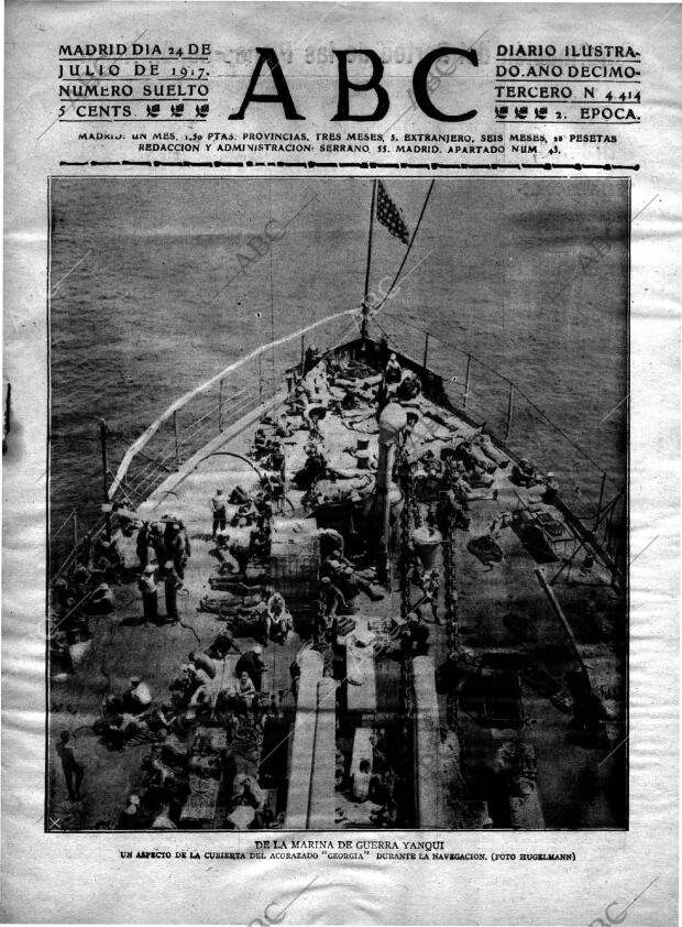 ABC MADRID 24-07-1917 página 1