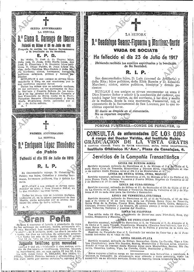ABC MADRID 24-07-1917 página 18