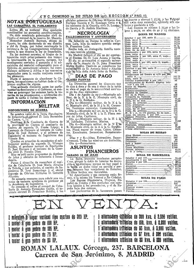 ABC MADRID 29-07-1917 página 14