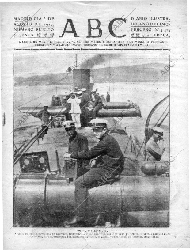 ABC MADRID 03-08-1917 página 1