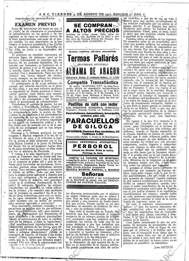 ABC MADRID 03-08-1917 página 6