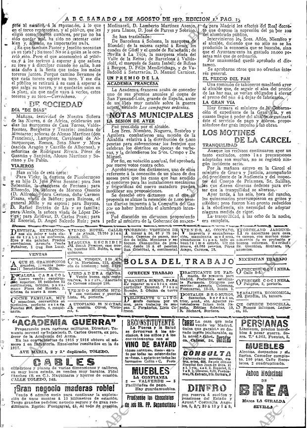 ABC MADRID 04-08-1917 página 13