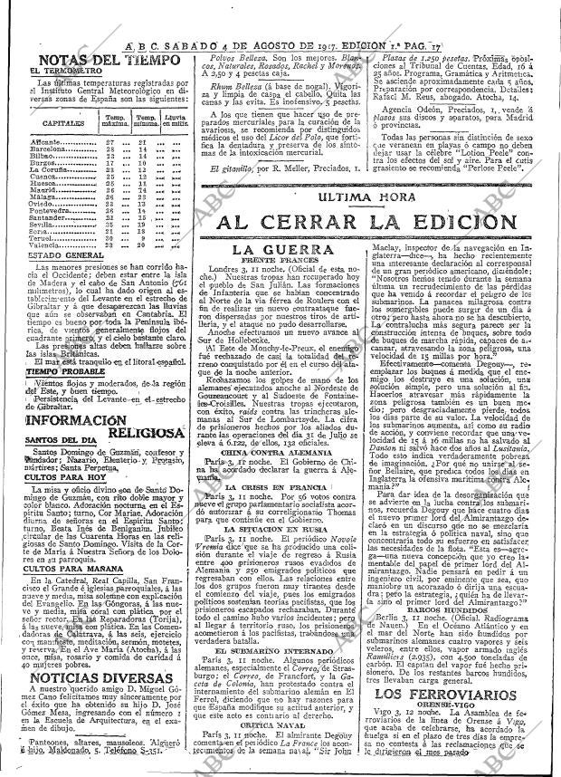 ABC MADRID 04-08-1917 página 17