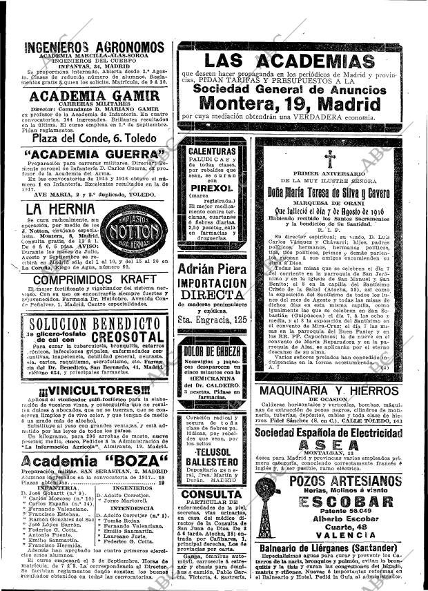 ABC MADRID 05-08-1917 página 19