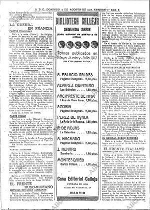 ABC MADRID 05-08-1917 página 8