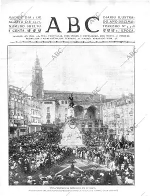 ABC MADRID 07-08-1917 página 1