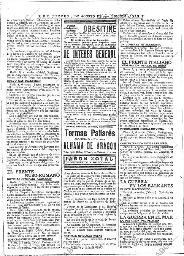 ABC MADRID 09-08-1917 página 8