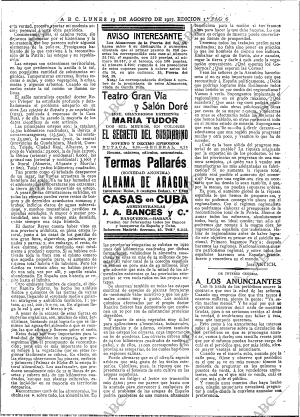 ABC MADRID 13-08-1917 página 6