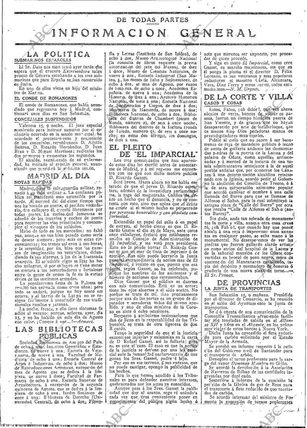 ABC MADRID 16-08-1917 página 14