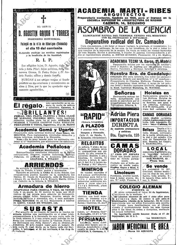 ABC MADRID 19-08-1917 página 17