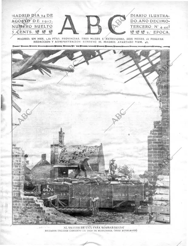 ABC MADRID 24-08-1917 página 1