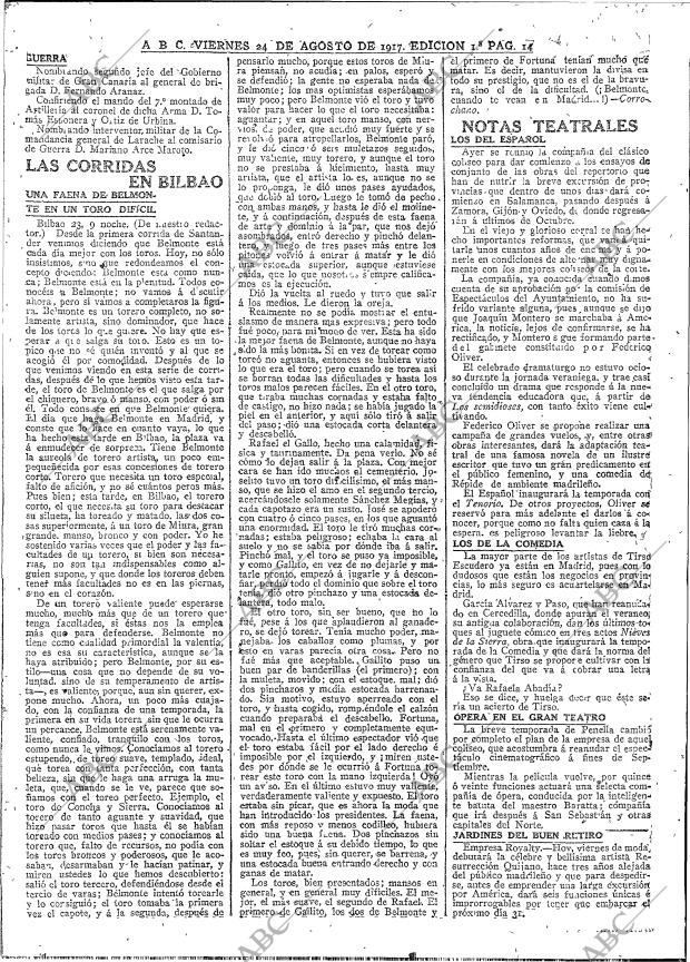 ABC MADRID 24-08-1917 página 14