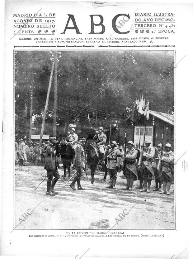ABC MADRID 31-08-1917 página 1