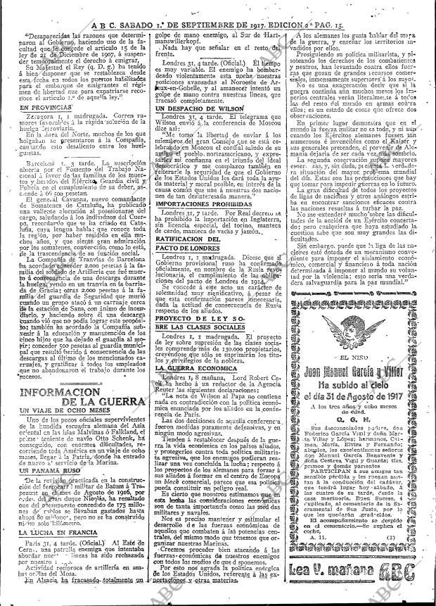 ABC MADRID 01-09-1917 página 15