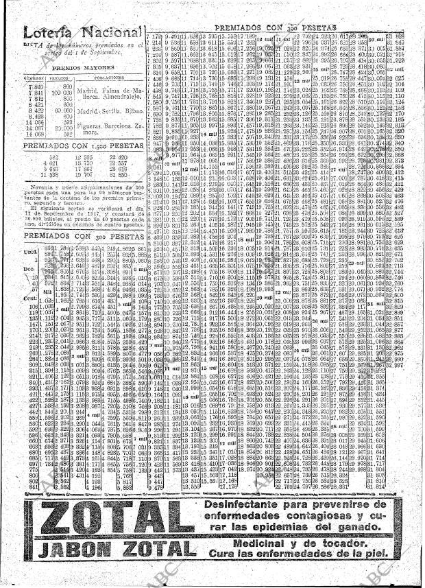 ABC MADRID 01-09-1917 página 17