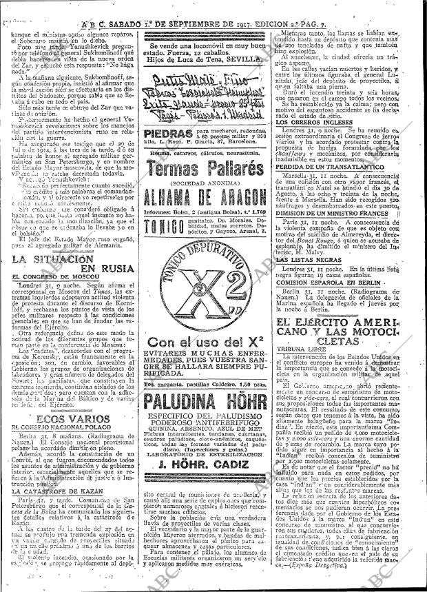 ABC MADRID 01-09-1917 página 7