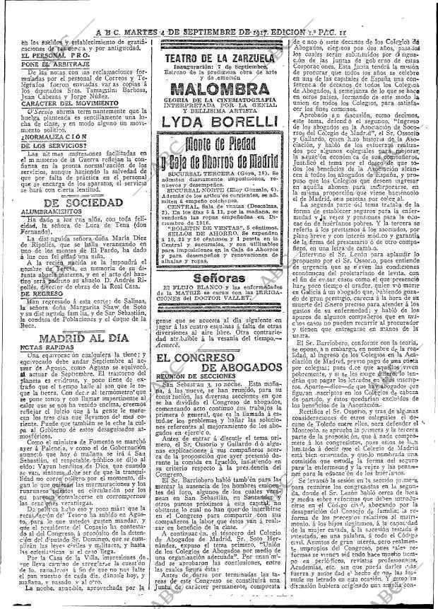 ABC MADRID 04-09-1917 página 11