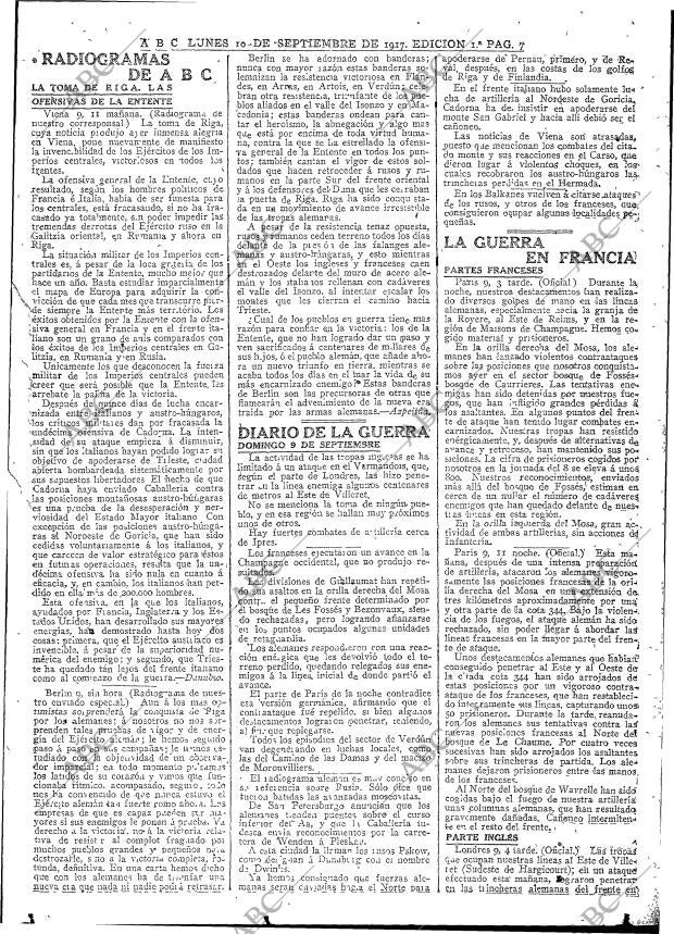 ABC MADRID 10-09-1917 página 7