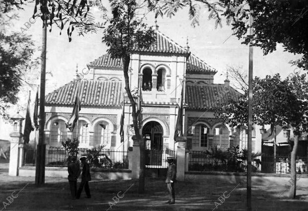 nuevo dispensario antituberculoso victoria Eugenia vista del Edificio,...