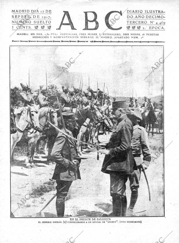 ABC MADRID 17-09-1917 página 1
