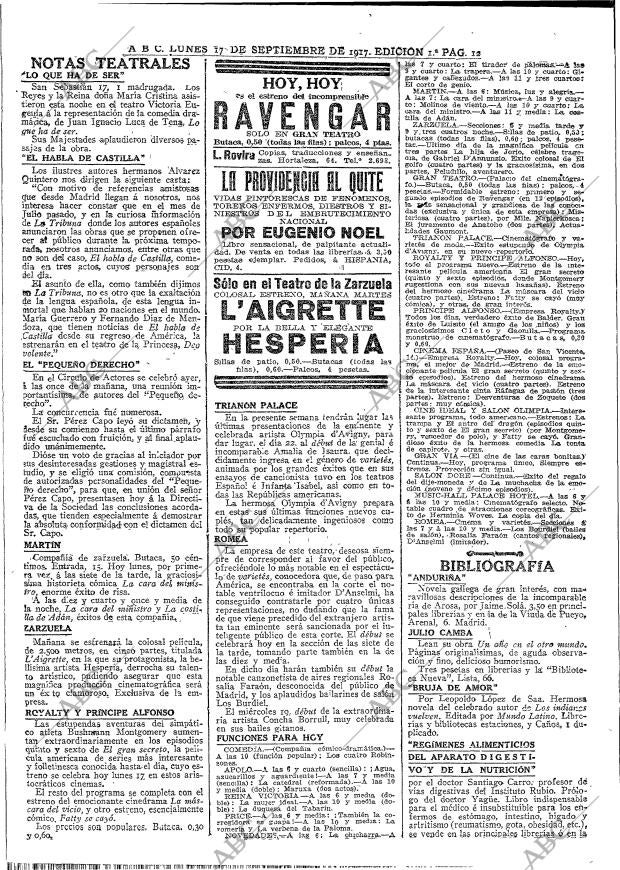 ABC MADRID 17-09-1917 página 12