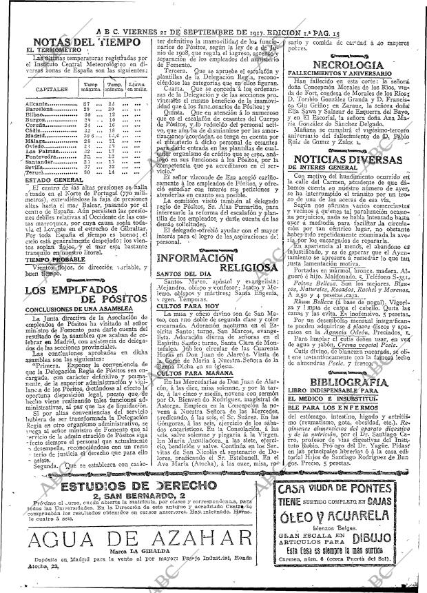 ABC MADRID 21-09-1917 página 15