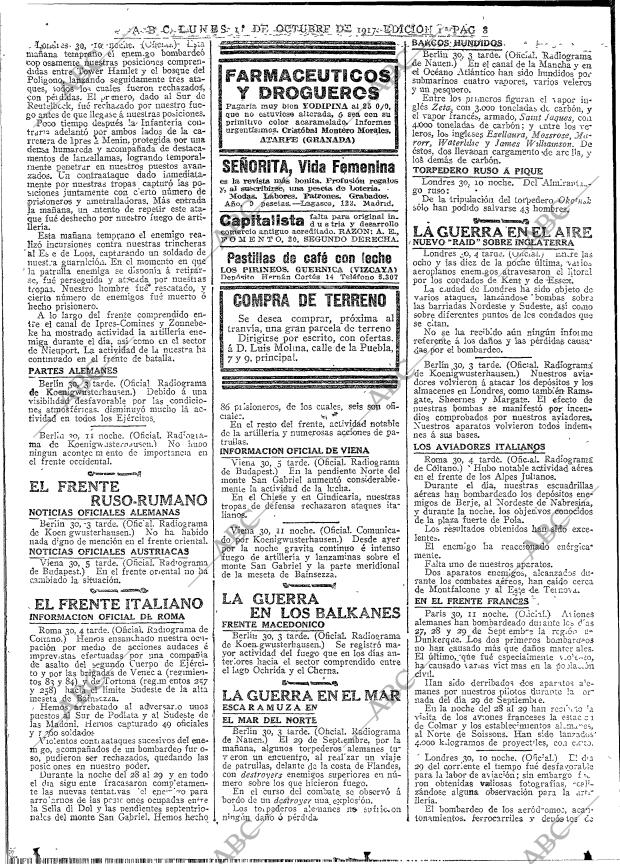 ABC MADRID 01-10-1917 página 8