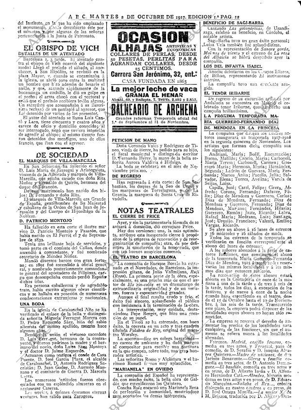 ABC MADRID 02-10-1917 página 12