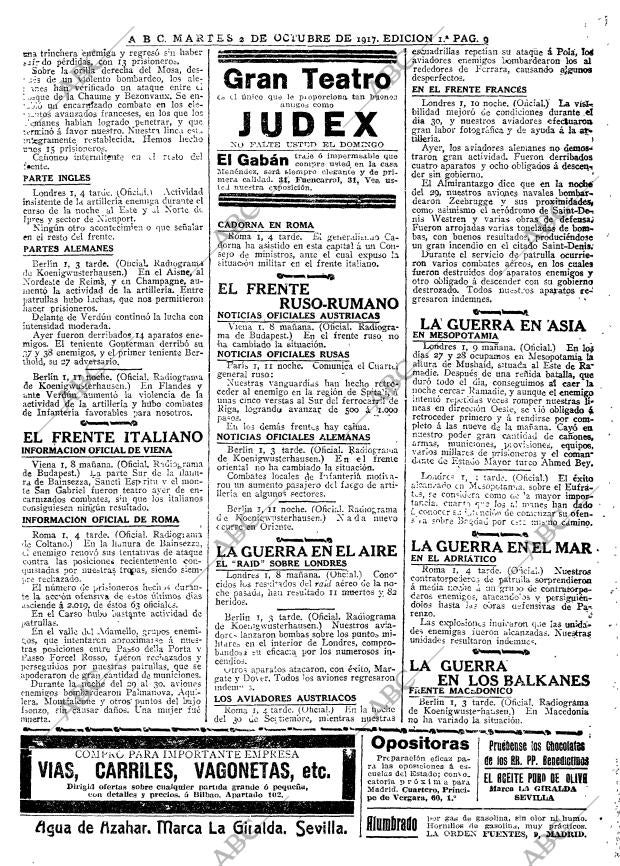 ABC MADRID 02-10-1917 página 9