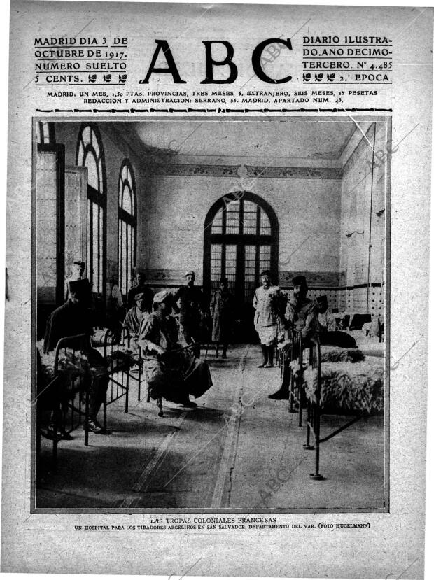 ABC MADRID 03-10-1917 página 1