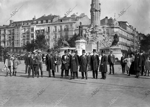 El presidente machado en san Sebastián D. Bernardino Machado(1), con el...