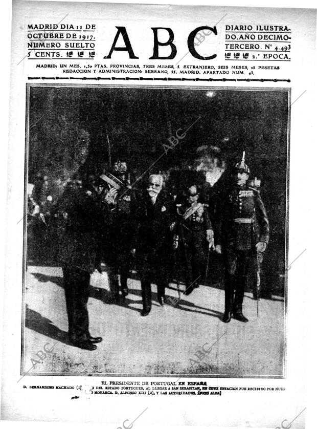 ABC MADRID 11-10-1917 página 1